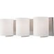 Bridgewater 3 Light 18.75 inch Chrome Bath Vanity Light Wall Light