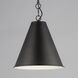 Veritas 1 Light 12 inch Chestnut Bronze Single Pendant Ceiling Light