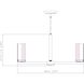 Danica 6 Light 26 inch Modern Gold Chandelier Ceiling Light