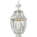Monterey 2 Light 22 inch White Outdoor Post Top Lantern