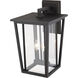 Seoul 2 Light 18.75 inch Oil Rubbed Bronze Outdoor Wall Light