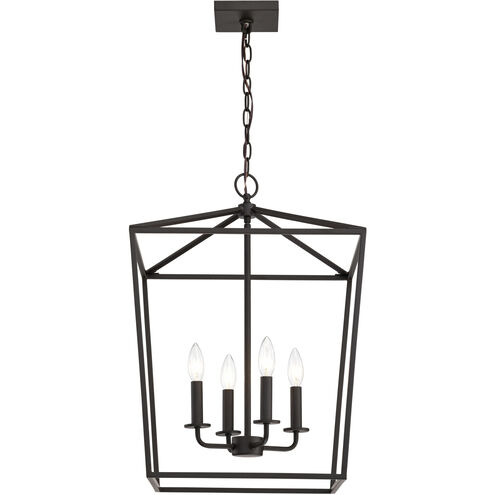 Emma 4 Light 20 inch Dark Bronze Pendant Ceiling Light