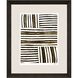 Abstract Collection Brown Framed Art
