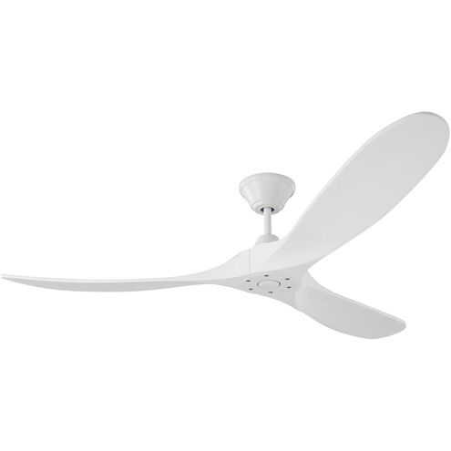 Maverick 60 inch Matte White Ceiling Fan