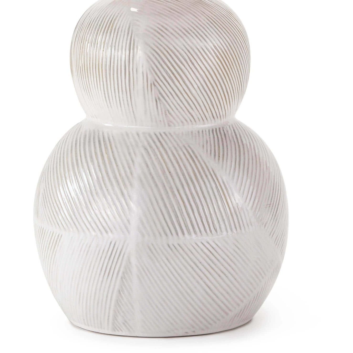 Hugo 31 inch 150.00 watt Ivory Grey Table Lamp Portable Light