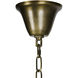 Ikram 12 Light 47 inch Antique Brass Chandelier Ceiling Light