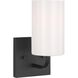 Rhett 1 Light 5 inch Midnight Black Wall Bath Fixture Wall Light