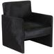 Devine Black Hair on Hide Lounge Chair