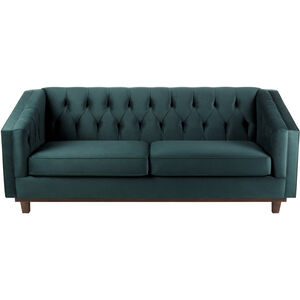 Cheviot Emerald / Brown Sofa