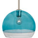 Ally 12 1 Light Satin Nickel Stem Pendant Ceiling Light