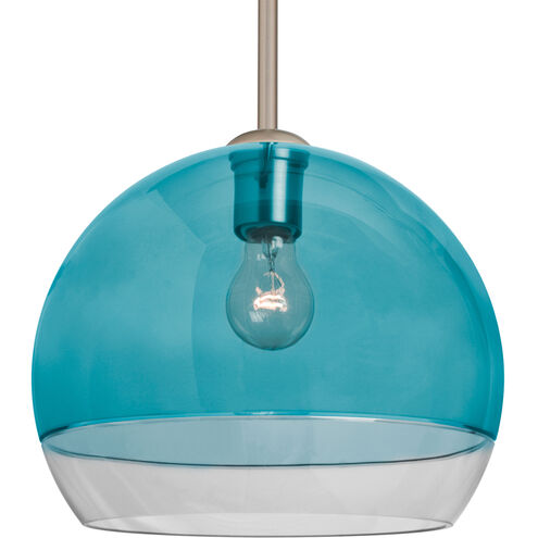 Ally 12 1 Light Satin Nickel Stem Pendant Ceiling Light