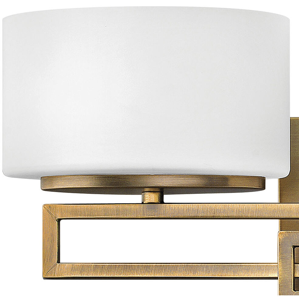 Lanza 3 Light 25 inch Brushed Bronze Vanity Light Wall Light