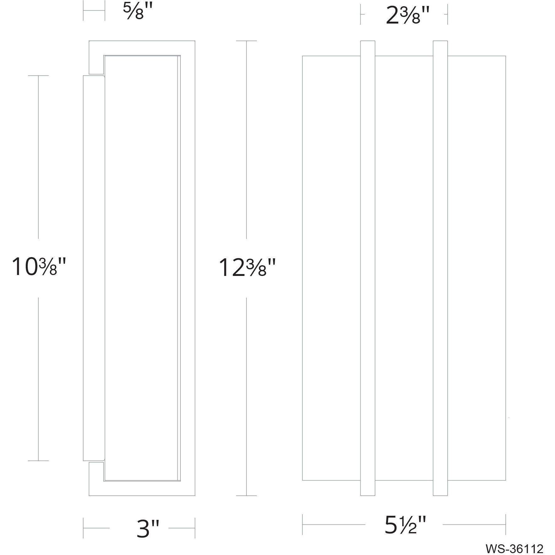 Poet LED 3 inch Black Aged Brass ADA Wall Sconce Wall Light