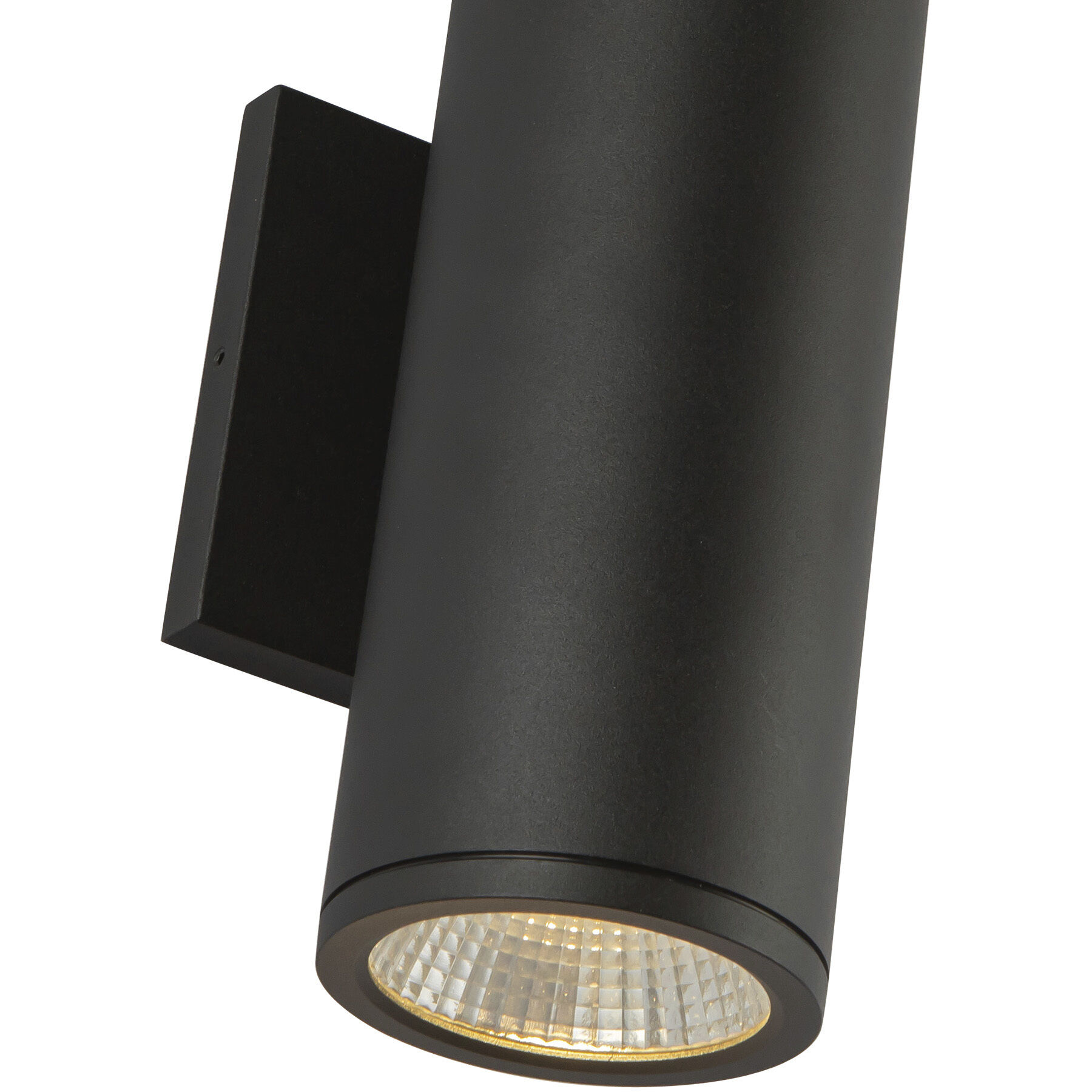 Nordic LED 10 inch Black Exterior Wall Light