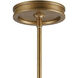 Xenia 10 Light 54 inch Matte Gold Chandelier Ceiling Light