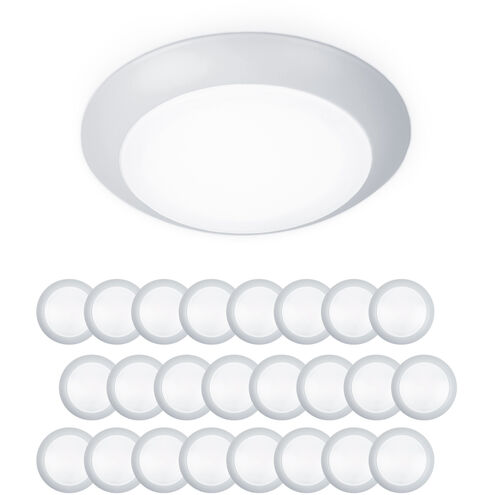 Disc LED 5.9 inch White Flush Mount Ceiling Light