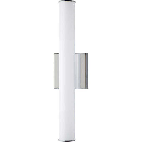 Rail LED 18 inch Polished Chrome Bath Vanity Wall Light
