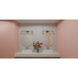 Gibson 4 Light 29.5 inch Aged Brass Bath Light Wall Light, Extra Large
