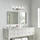 Hanford 4 Light 33.5 inch Brushed Nickel Bath Vanity Wall Sconce Wall Light