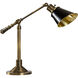 Wildwood 19 inch 60 watt Antique Patina Table Lamp Portable Light