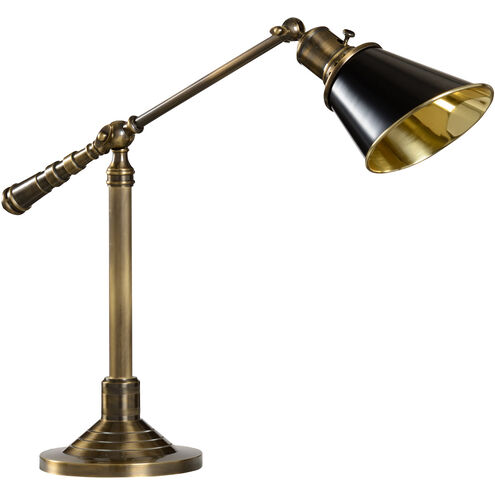 Wildwood 19 inch 60 watt Antique Patina Table Lamp Portable Light