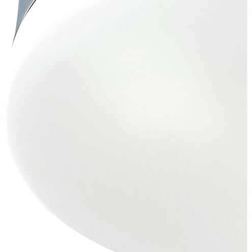 Disc 2 Light 9 inch Silver with White Flush Mount Ceiling Light