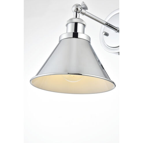 Blaise 1 Light 7 inch Chrome Plug In Wall Sconce Wall Light