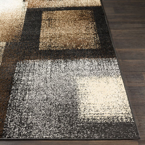 Paramount 93 X 63 inch Dark Brown Rug in 5 x 8, Rectangle