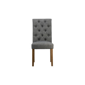 Tufted Back Natural Dining Chair