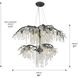 Autumn Twilight 40 inch 60.00 watt Black Iron Chandelier Ceiling Light, Large