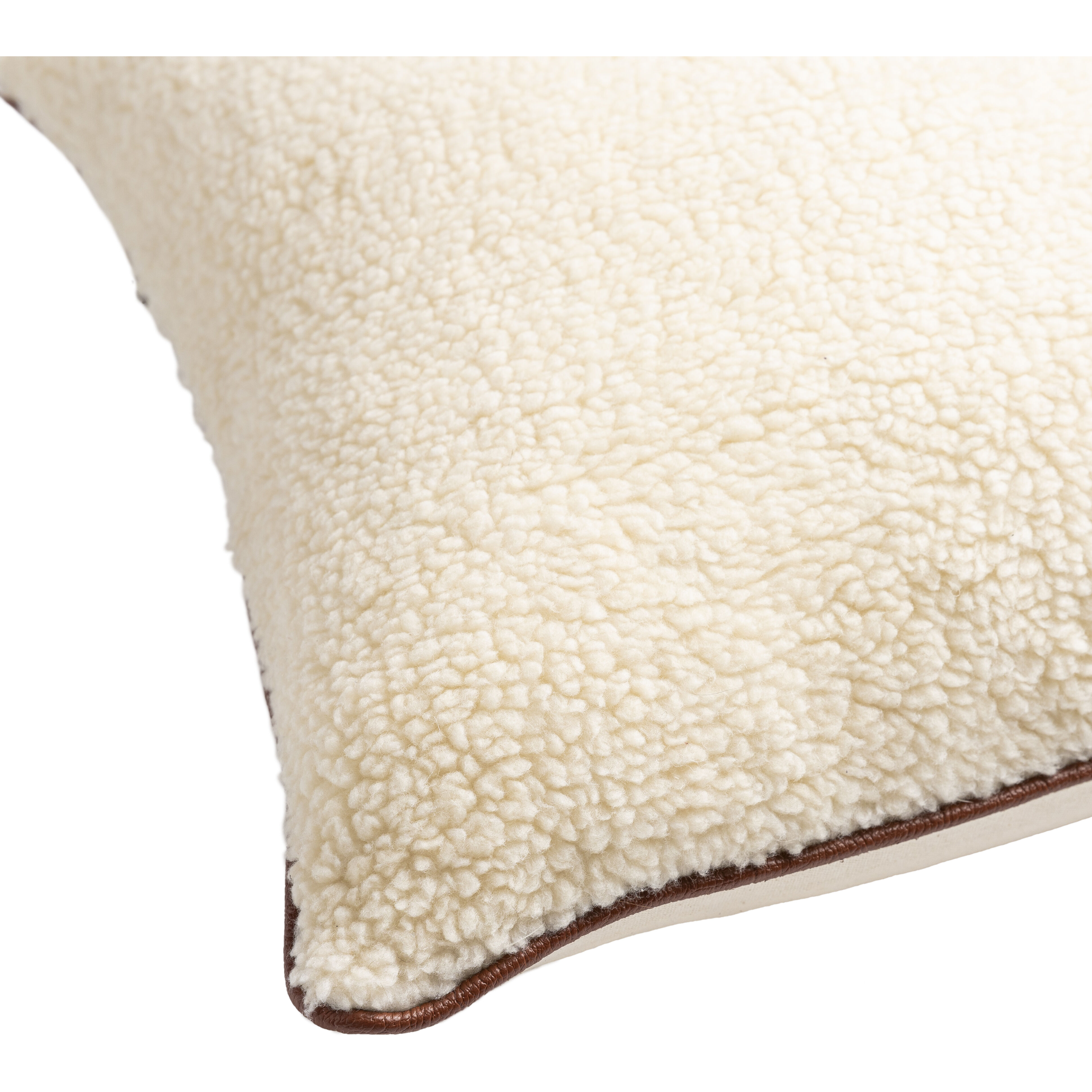 Shepherd 18 inch Cream Pillow Kit, Square