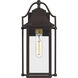 Manning 1 Light 15 inch Western Bronze Outdoor Wall Lantern