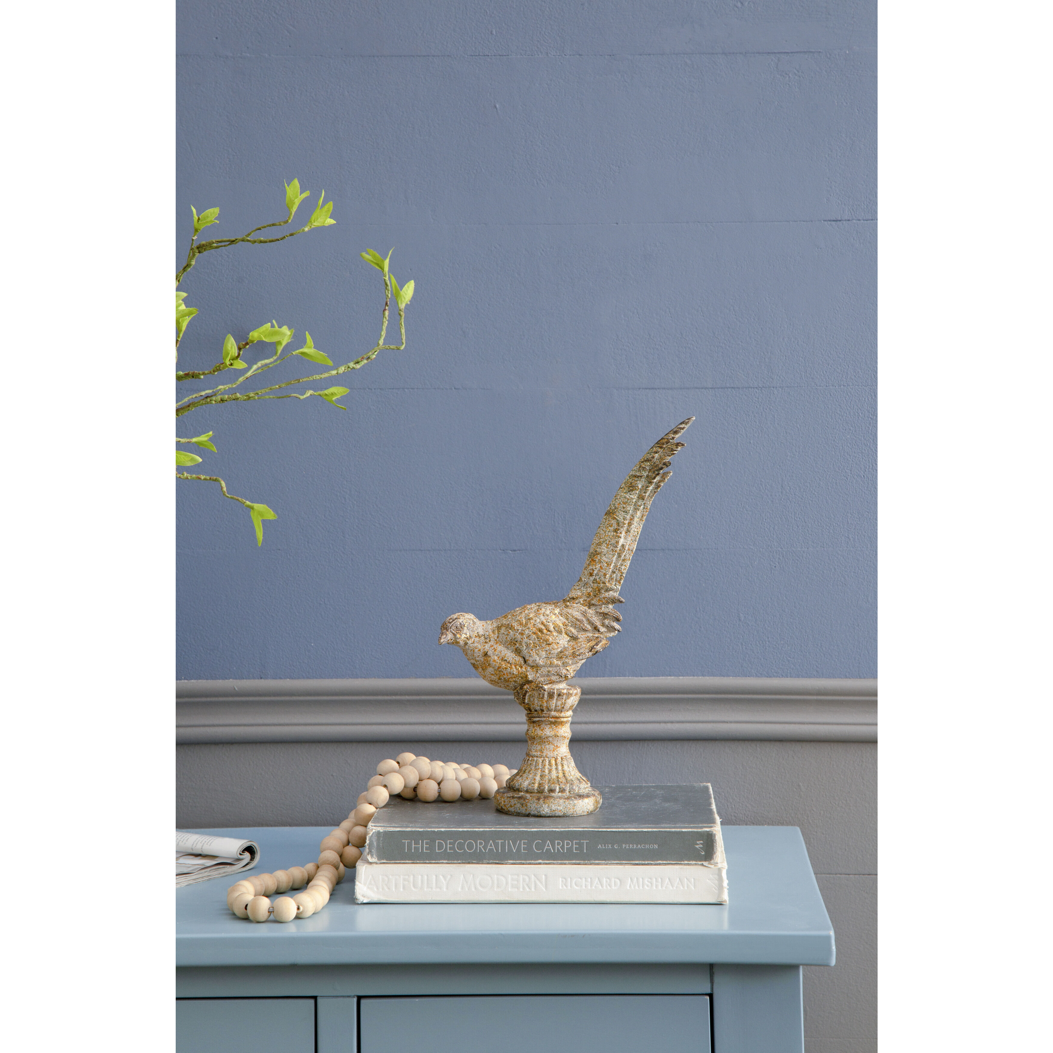 Anita Gray and Gold Figurine