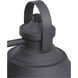 Weldon 1 Light 12 inch Textured Black Outdoor Wall Lantern, Medium