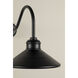 Rlm Structure 1 Light 13.93 inch Matte Black Wall Sconce Wall Light, RLM Essentials