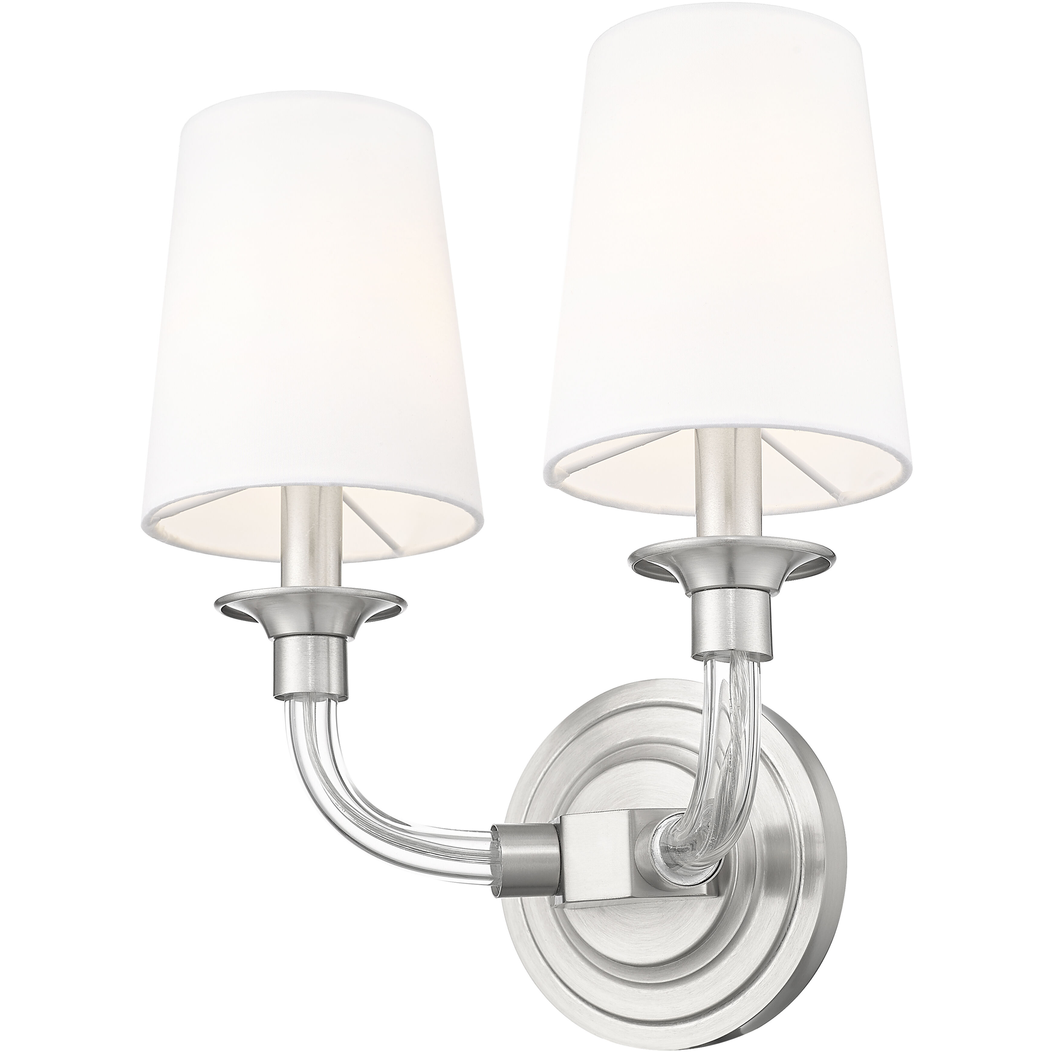 Katerina Wall Sconce Wall Light in Brushed Nickel