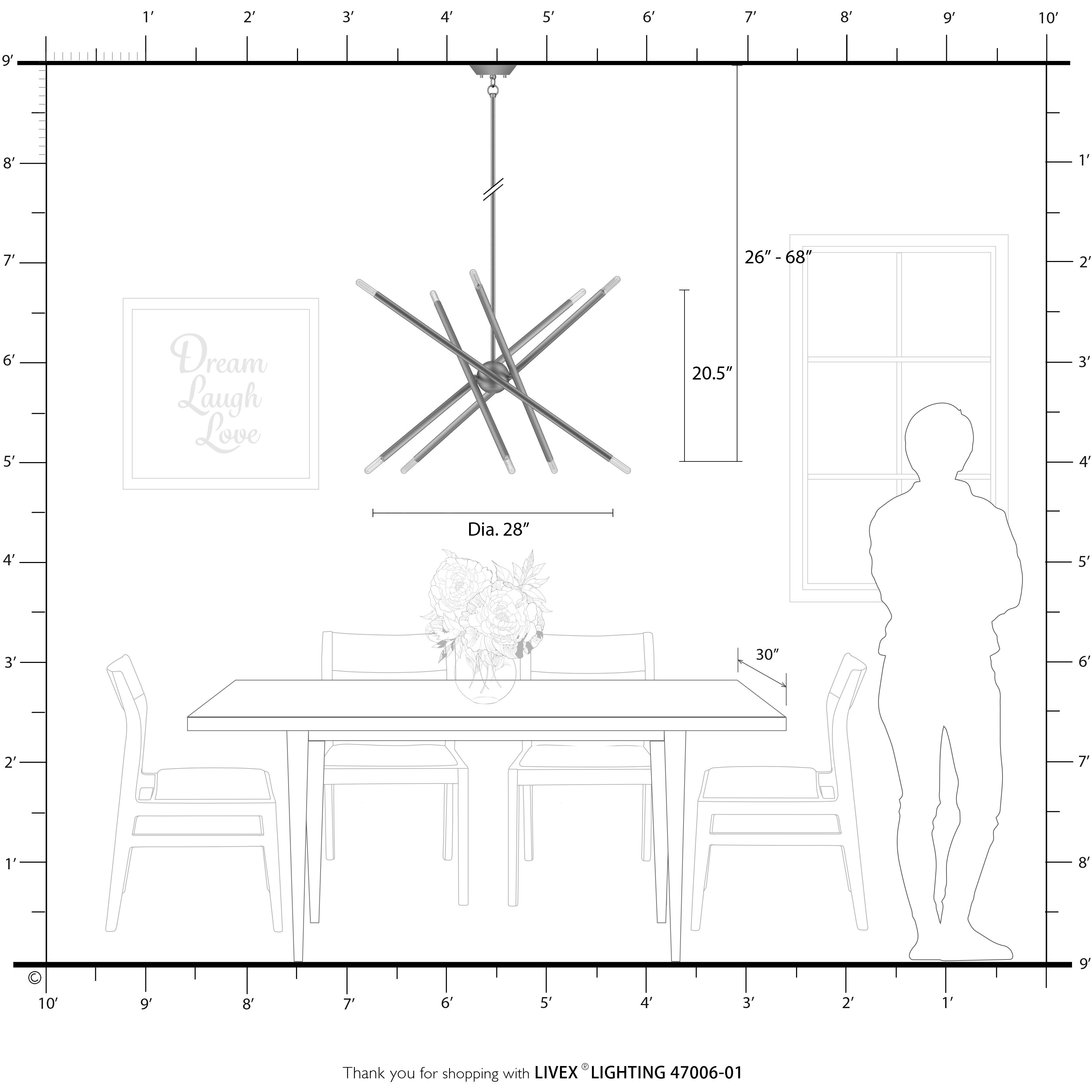 Soho 10 Light 28 inch Antique Brass Chandelier Ceiling Light