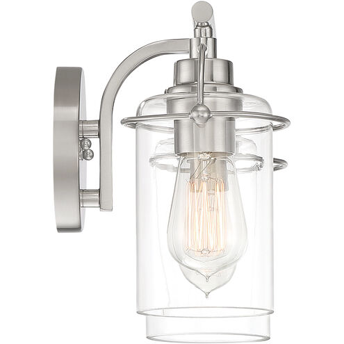 Emerson 2 Light 16 inch Brushed Nickel Vanity Light Wall Light