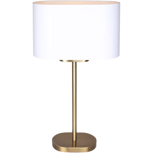 Kov 24 inch 60.00 watt Gold Table Lamp Portable Light