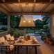 Longleaf 4 Light 28 inch Burnished Brass Outdoor Chandelier