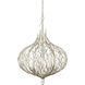Bask 6 Light 26.5 inch Gold Dust Pendant Ceiling Light