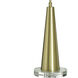 Verena 28 inch 60 watt Polished Brass Table Lamp Portable Light