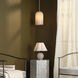 Holt 1 Light 7.25 inch Antique Brass Pendant Ceiling Light