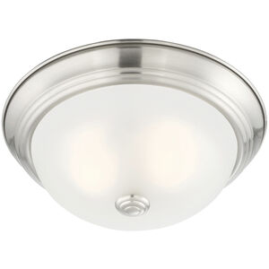 Decorative 2 Light 11.25 inch Flush Mount