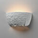 Geist LED 10 inch Textured White ADA Wall Sconce Wall Light