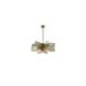 Canada 6 Light 28 inch Silver Chandelier Ceiling Light