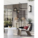 Owen 25.75 inch 150 watt Off-White and Light Brown and Antique Brass Table Lamp Portable Light