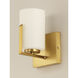 Dart 1 Light 6 inch Satin Brass Wall Sconce Wall Light