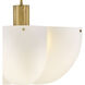 Becca 6 Light 24 inch Heritage Brass Chandelier Ceiling Light