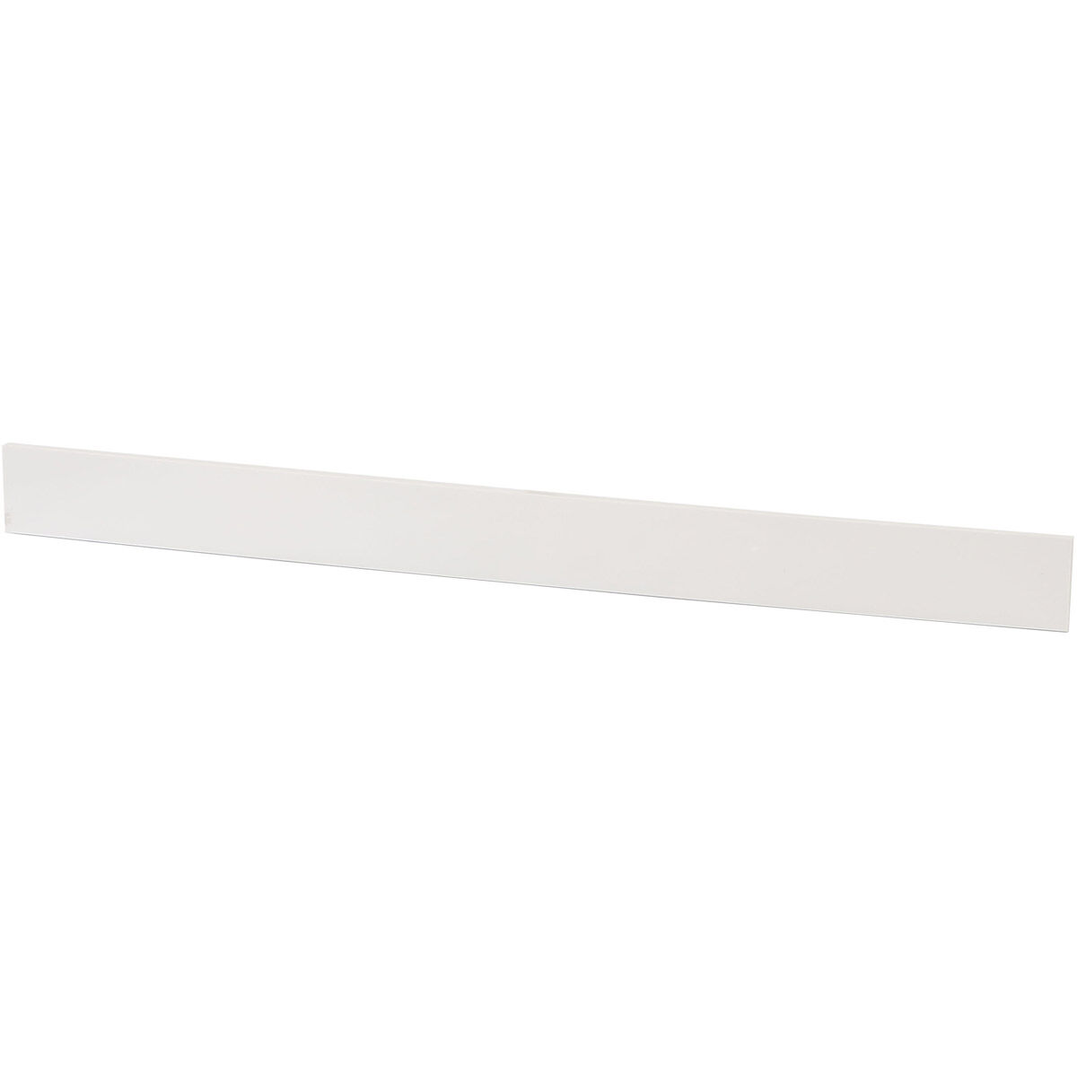 Backsplash 48 X 1 X 4 inch Ivory White Bathroom Vanity Backsplash